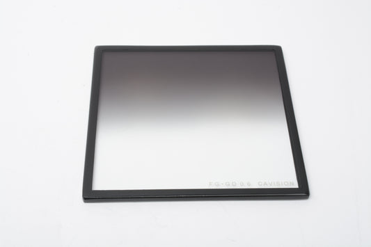 Cavision FG GD Graduated Neutral Density 0.6 filter in cleaning cloth, case