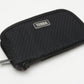 Tenba Tools Universal Zippered Memory Card Wallet - Black, 4 see through Slots