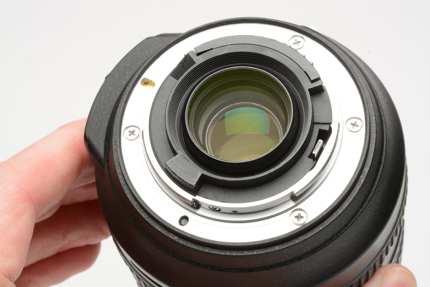 Nikon Nikkor AFS 24-85mm f3.5-4.5G ED VR zoom lens, caps, HGX UV filter, clean