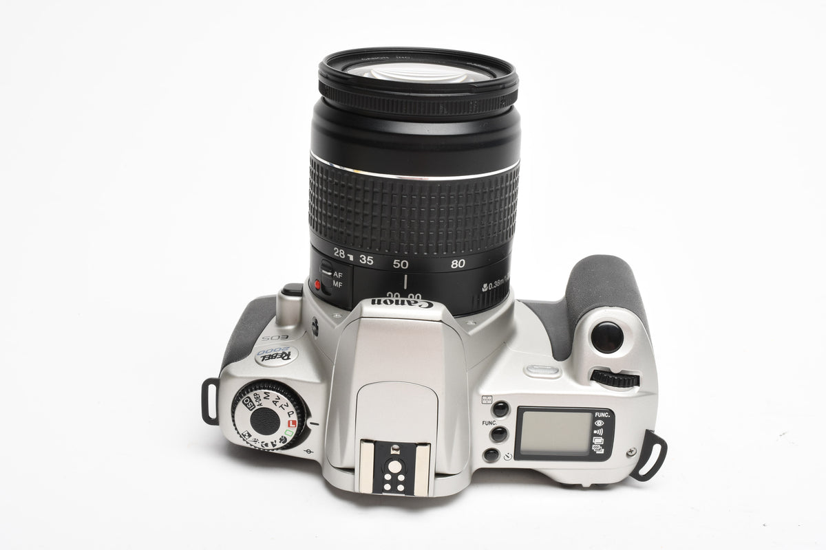 Canon Rebel 2000 35mm SLR w/EF 28-80mm f3.5-5.6 II zoom lens w/strap, Nice!