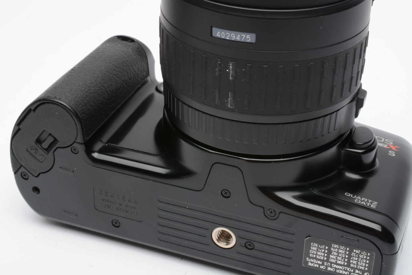Canon Rebel X S QD 35mm SLR w/Sigma 28-80mm f3.6-5.6 Asph. w/cap, strap