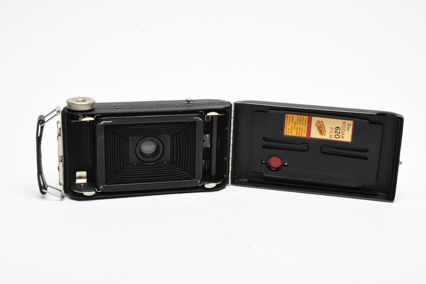 Kodak Jiffy Six-20 Vintage Camera 620 film, case, clean!