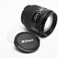 Nikon AF Nikkor 28-105mm f3.5-4.5D macro zoom lens, Caps, Good!
