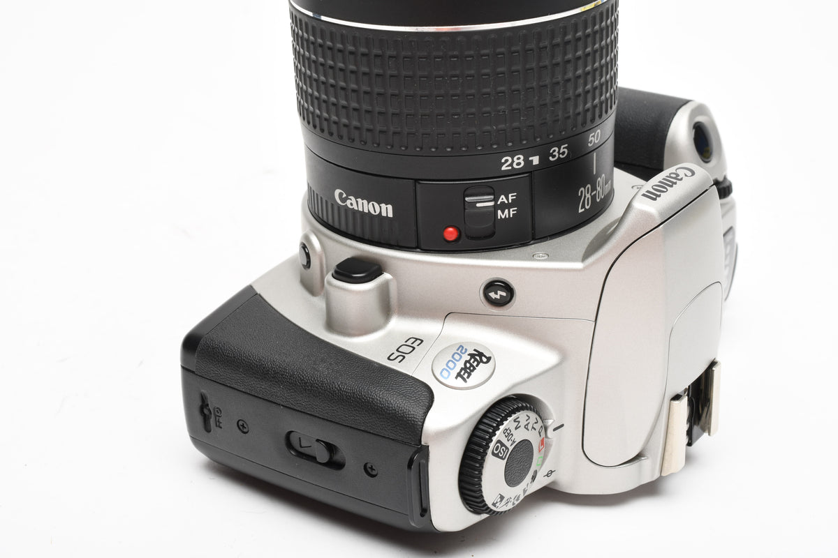 Canon Rebel 2000 35mm SLR w/EF 28-80mm f3.5-5.6 II zoom lens w/strap, Nice!