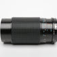 Tokina RMC 80-200mm f4 Telephoto zoom lens for Nikon AI, caps + pouch, nice & clean