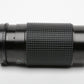 Tokina RMC 80-200mm f4 Telephoto zoom lens for Nikon AI, caps + pouch, nice & clean