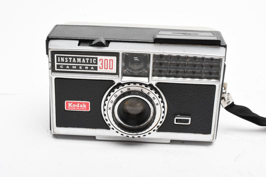 3X Kodak Instamatic cameras 126 format X-15, 300, S-10, Nice display