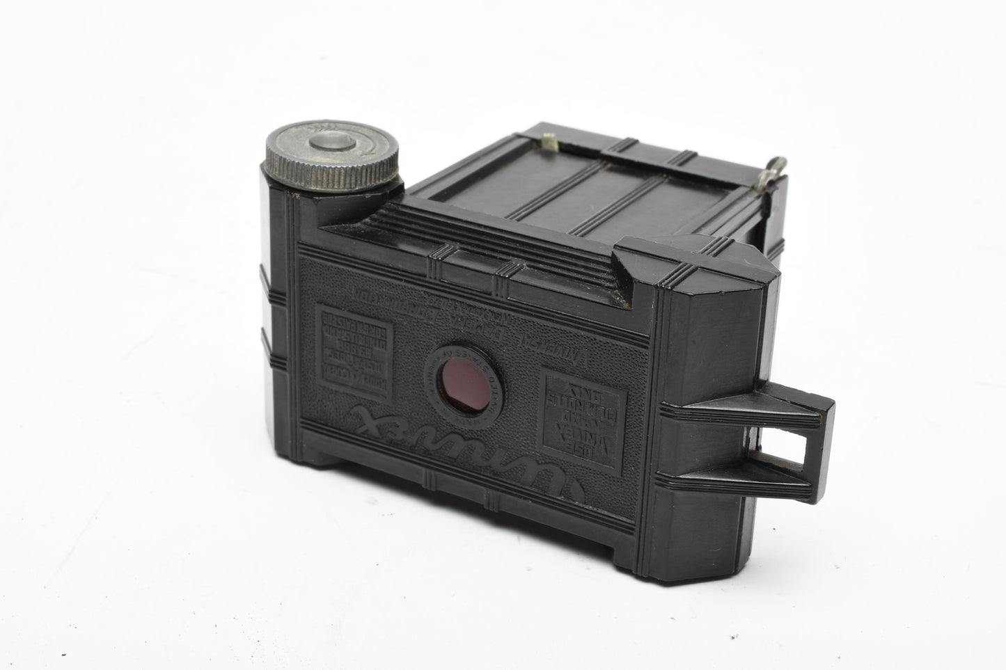 Univex Model A vintage miniature camera in rough box