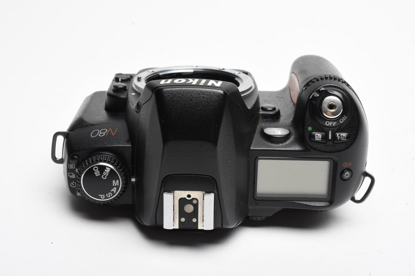 Nikon N80 35mm SLR body, cap, manual, tested, works great
