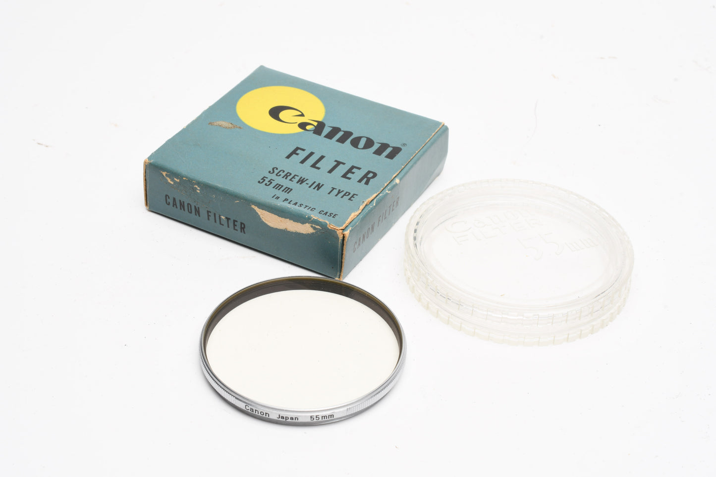 Canon 55mm Silver UV filter, Boxed, in jewel case