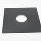 Sinar 4x5 lens board w/Copal 1 41.6mm opening, Genuine Sinar, Clean