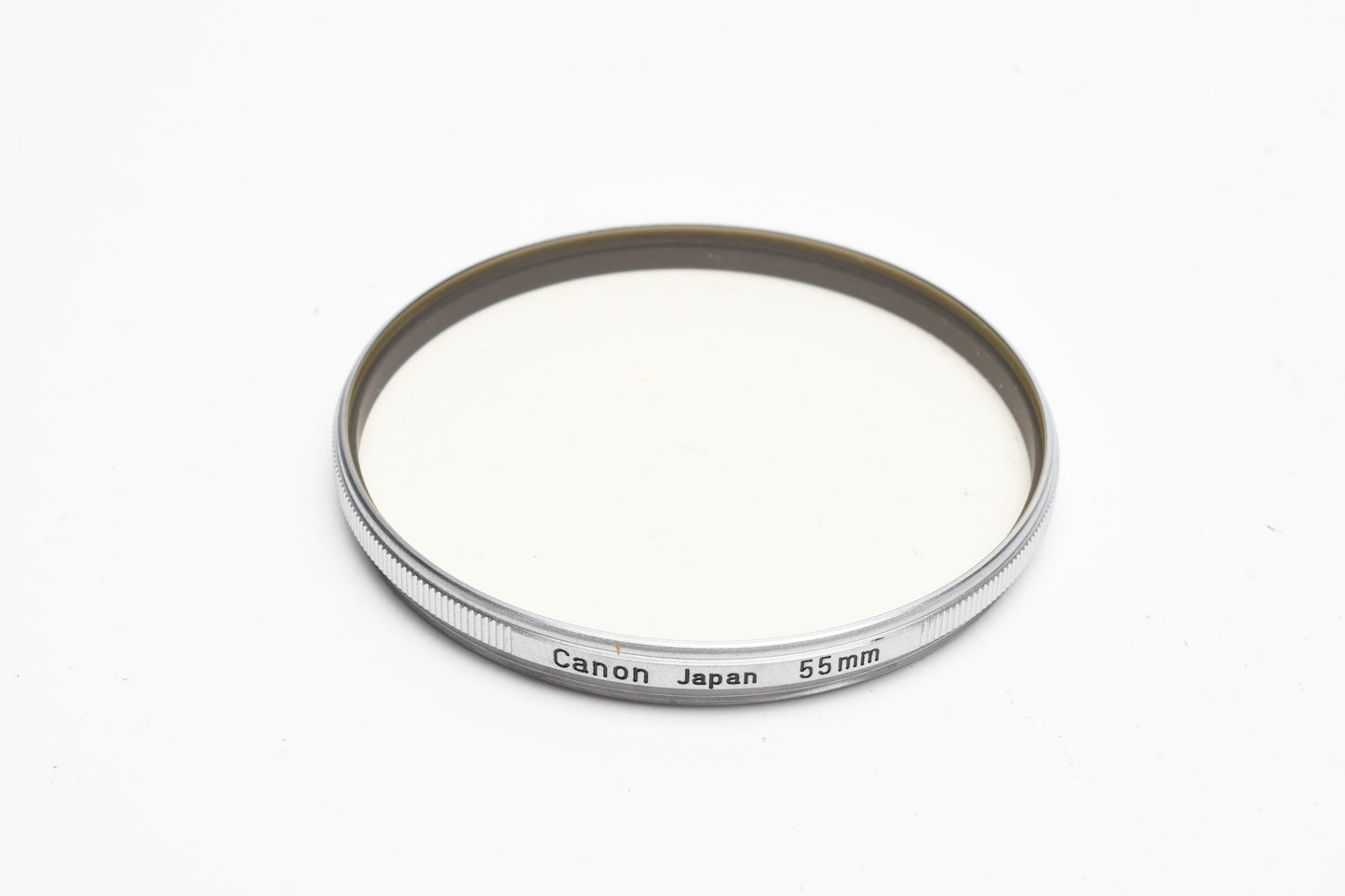 Canon 55mm Silver UV filter, Boxed, in jewel case