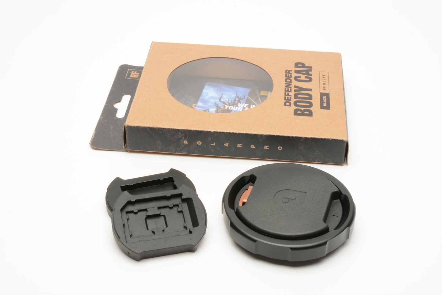 PolarPro Defender Body Cap for Canon RF Mount (Slate)