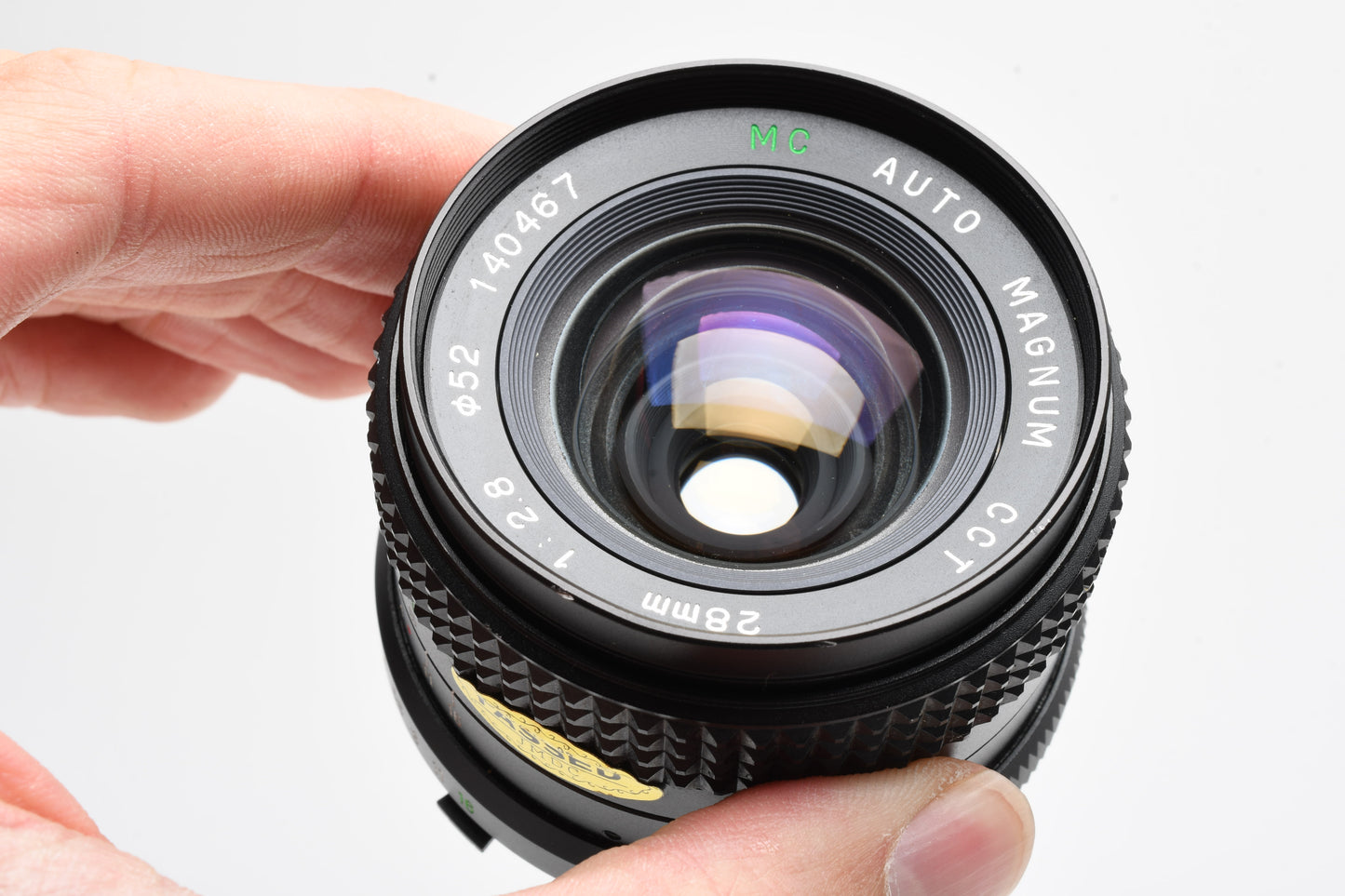 Magnum CCT MC 28mm f2.8 wide lens for Minolta MD Mount + UV filter