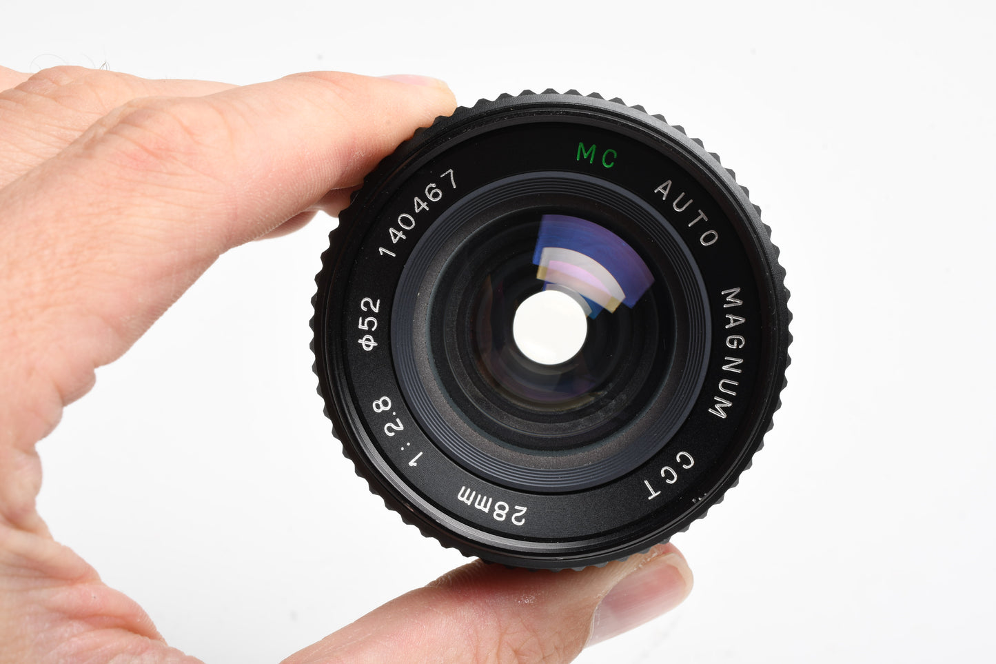 Magnum CCT MC 28mm f2.8 wide lens for Minolta MD Mount + UV filter