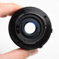 Magnum CCT MC 28mm f2.8 wide lens for Minolta MD Mount + UV filter