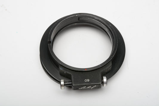 Linhof Universal 60 adapter ring, Clean