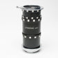 Spiratone Extension tube set (total 10.5mm) for Exakta mount