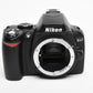 Nikon D40 DSLR body, batt+charger, ONLY 693 Acts!! Great