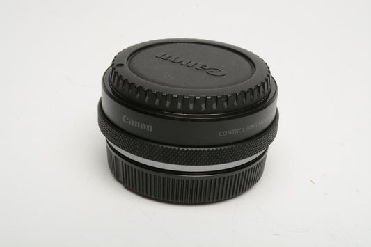 Canon Control Ring Mount Adapter EF-EOS R, Barely used, w/caps