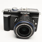 Olympus E-PL1 double zoom w/14-42mm, 40-150mm, VF-2, Mint-, Boxed