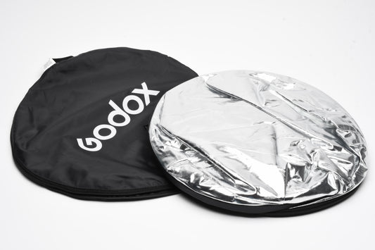 Godox 5in1 34x46" (90x120cm) Rectangular MultiDisc Reflector, Clean, in pouch