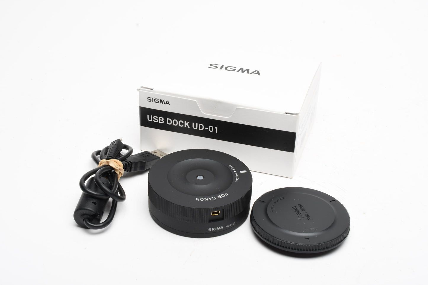 Sigma USB Dock UD-01 EO for Canon, complete w/USB cables, Box