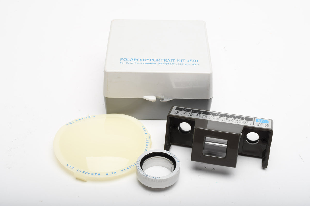 Polaroid Portrait Kit 581 in Jewel case, Very clean