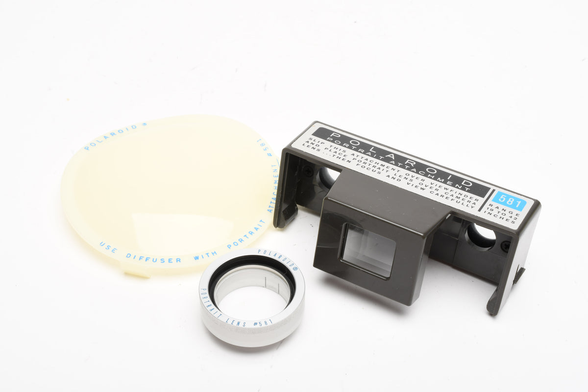 Polaroid Portrait Kit 581 in Jewel case, Very clean
