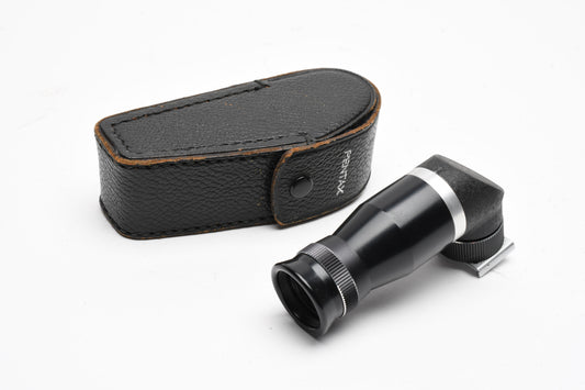 Asahi Pentax Right Angled Viewfinder Magnifier w/Case, Clean