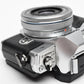 Olympus OM-D E-M10 III Chrome body w/14-42mm f3.5-5.6 lens, Very clean, fully tested