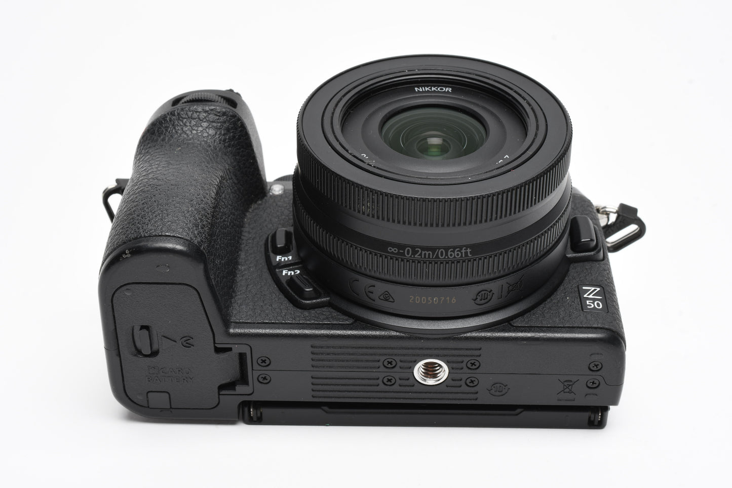 Nikon Z50 Mirrorless w/16-50mm f3.5-6.3 DX zoom, 2batts, charger, 4239 Acts!