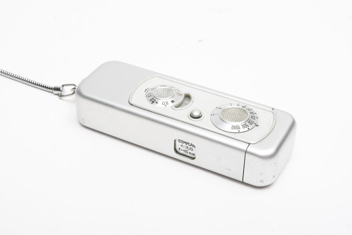 Minox III A Miniature Spy Camera, case, strap, Very clean, Tested