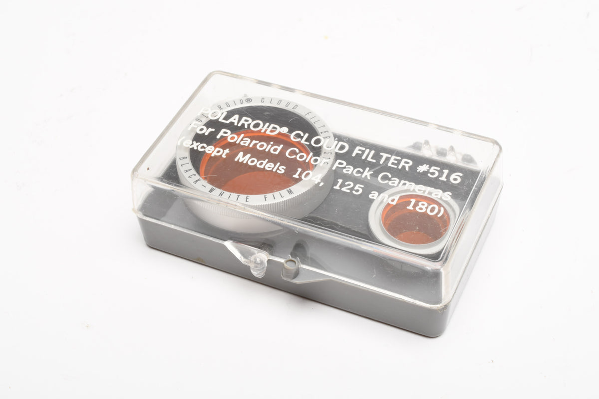 Polaroid Cloud Filter #516 In Jewel Case, Clean!