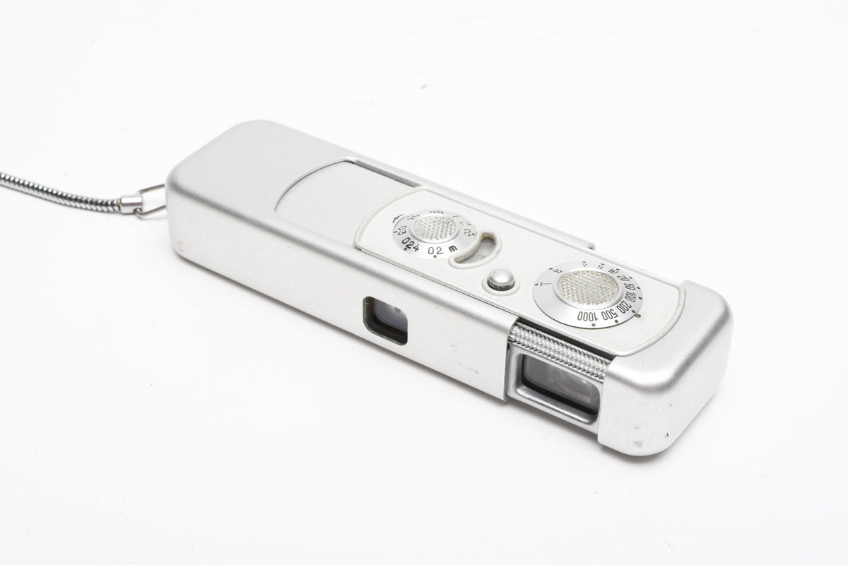 Minox III A Miniature Spy Camera, case, strap, Very clean, Tested