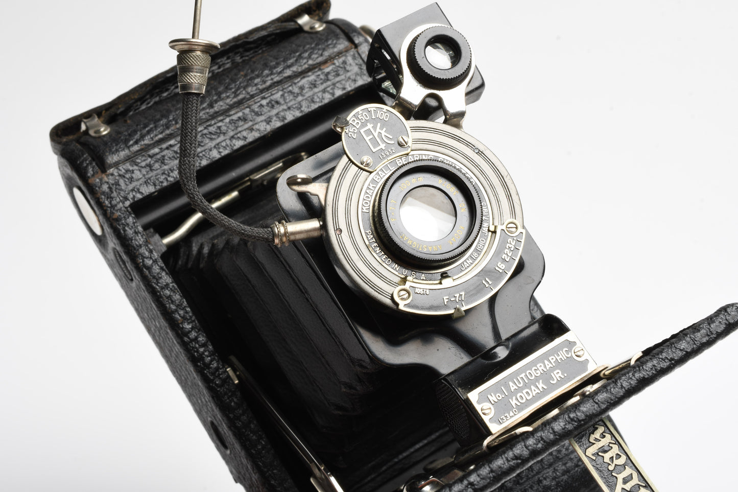 Kodak No. 1 Autographic Junior w/ f7.7 vintage camera, Nice and clean+ Box!