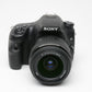 Sony A58 DSLR w/18-55mm f3.5-5.6 SAM II lens, batt+charger ONLY 8 Acts!