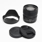 Nikon Nikkor DX 12-28mm f3.5-5.6 PZ zoom lens, Hood, Caps, Mint-