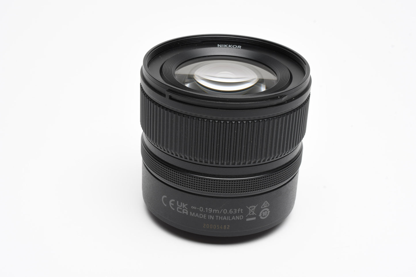 Nikon Nikkor DX 12-28mm f3.5-5.6 PZ zoom lens, Hood, Caps, Mint-