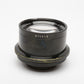 Emil Busch Nicola-Perscheid 21cm f4.5 lens very rare! *Read