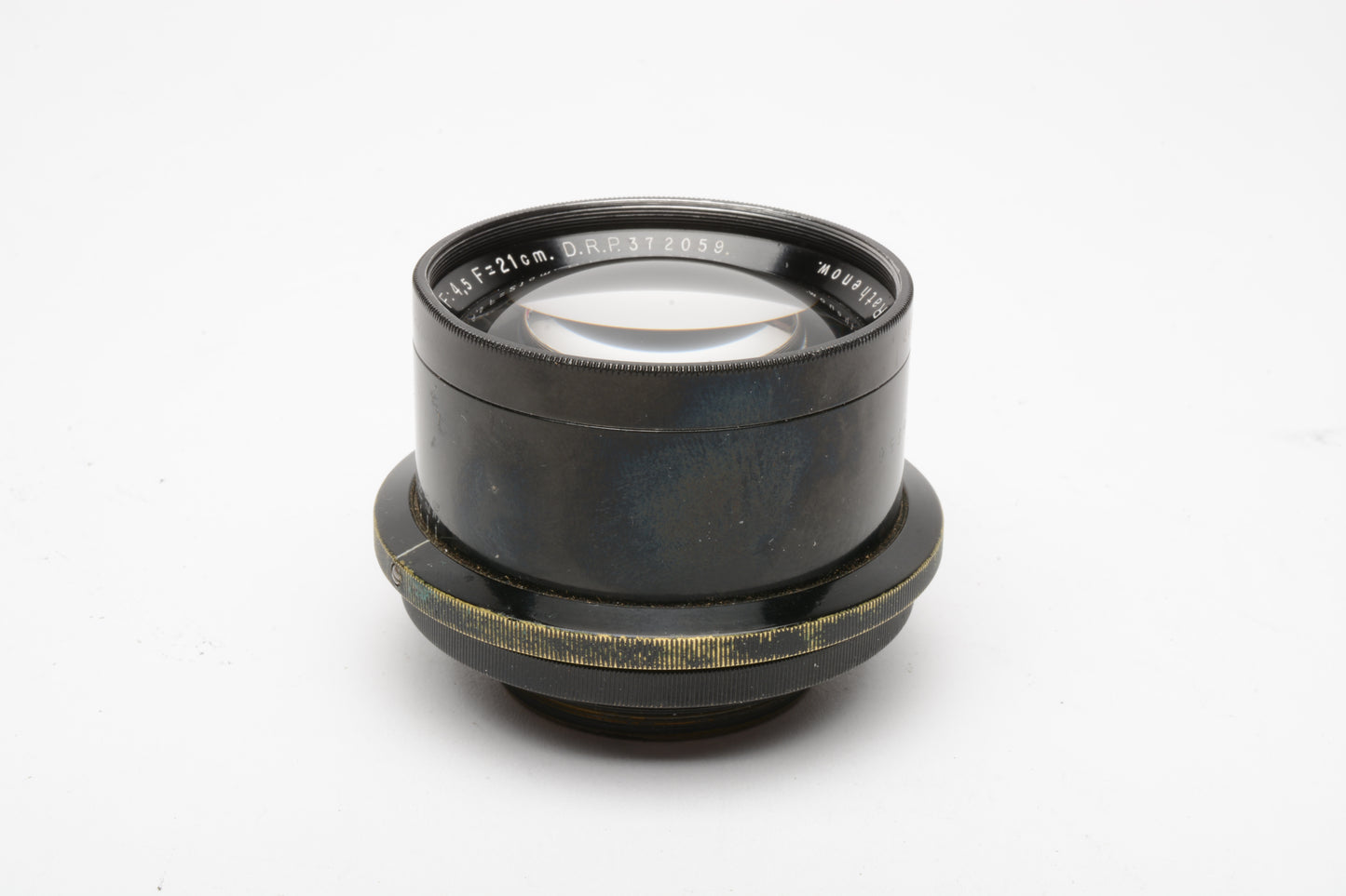 Emil Busch Nicola-Perscheid 21cm f4.5 lens very rare! *Read