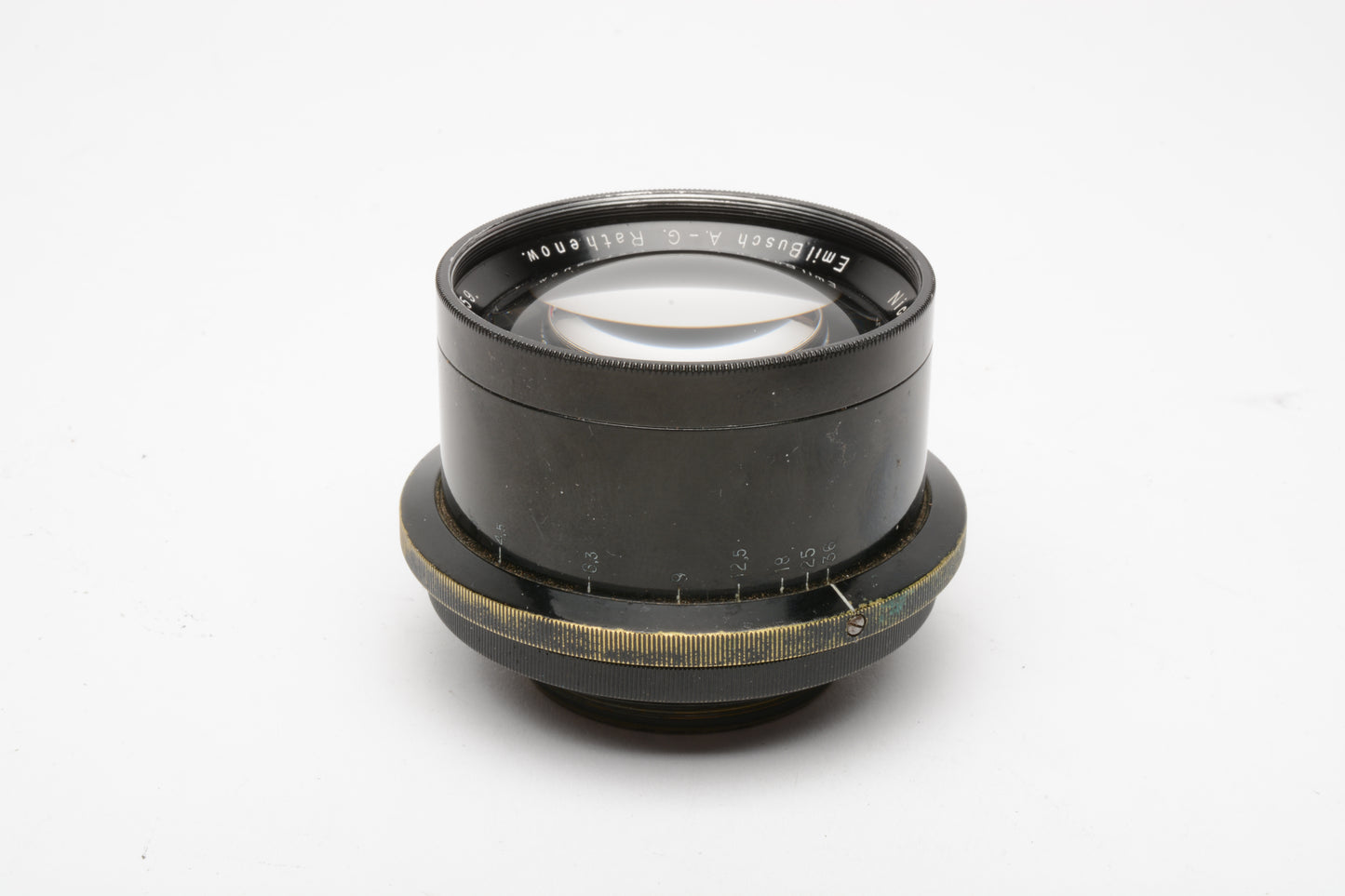 Emil Busch Nicola-Perscheid 21cm f4.5 lens very rare! *Read