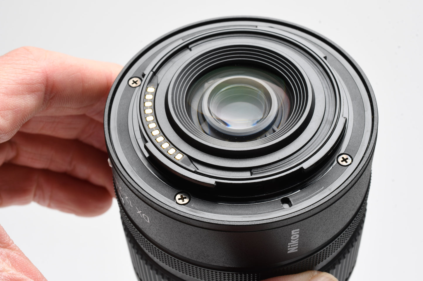 Nikon Nikkor DX 12-28mm f3.5-5.6 PZ zoom lens, Hood, Caps, Mint-