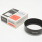 Vivitar 55mm metal lens hood, New