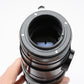 Tamron 80-250mm f3.5 Telephoto zoom lens, caps + lens hood + case, Minolta MD