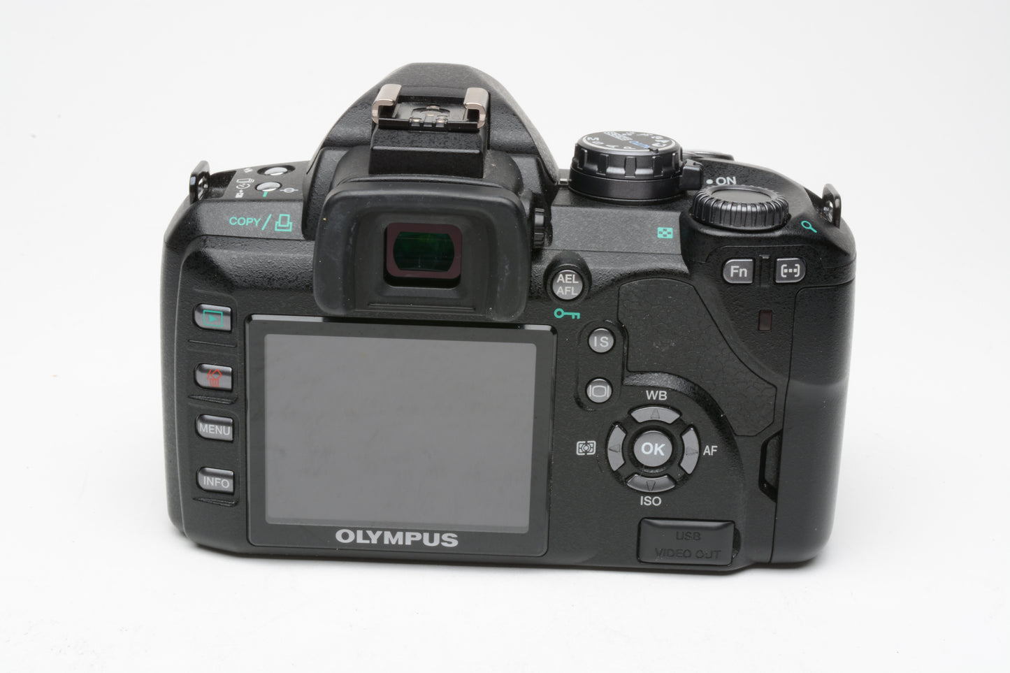 Olympus E510 DSLR w/14-42mm f3.5-5.6 Ed zoom lens, batt+charger+UV only 3064 Acts