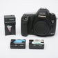 Canon EOS 5D Mark III 22.3MP DSLR body, 2batts, charger, Only 4452 Acts!