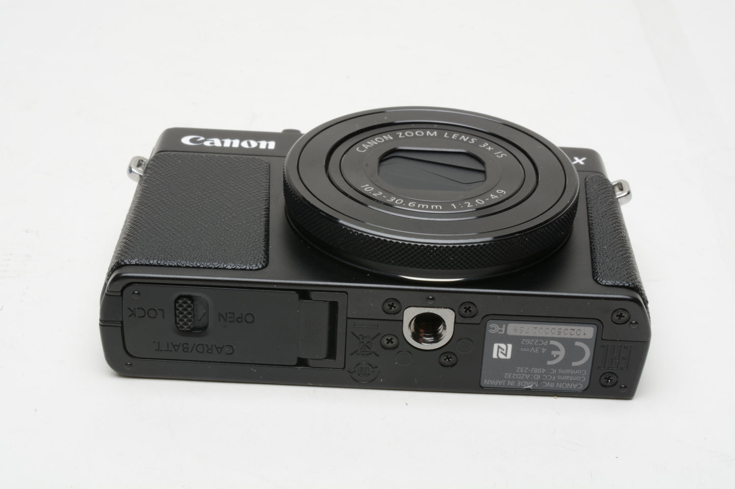 Canon Powershot G9X 20.2MP Digital Camera (Black) for Parts or Repair