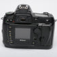 Nikon D70 DSLR body w/2batts, charger, strap, book, 33K Acts