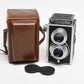 Ricoh Super Ricohflex TLR camera, case+cap, Parts or Repair